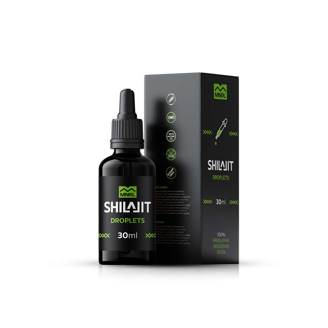 Bundle of 2 — Shilajit Drops + 100g Turmeric Powder ہلدی پاؤڈر