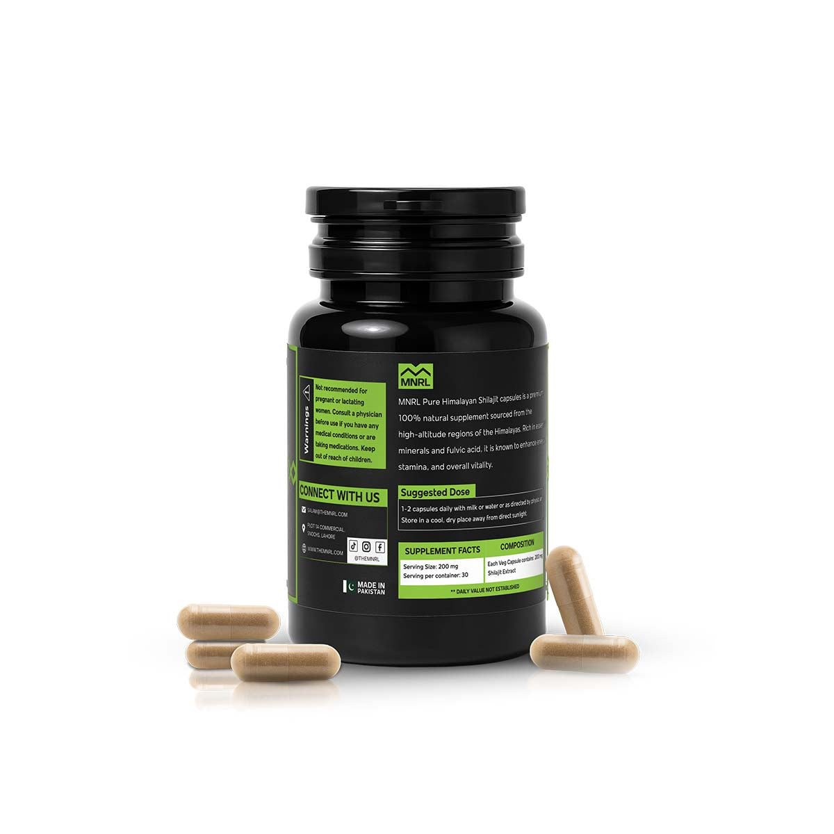 MNRL Shilajit Capsules (30 Capsules)